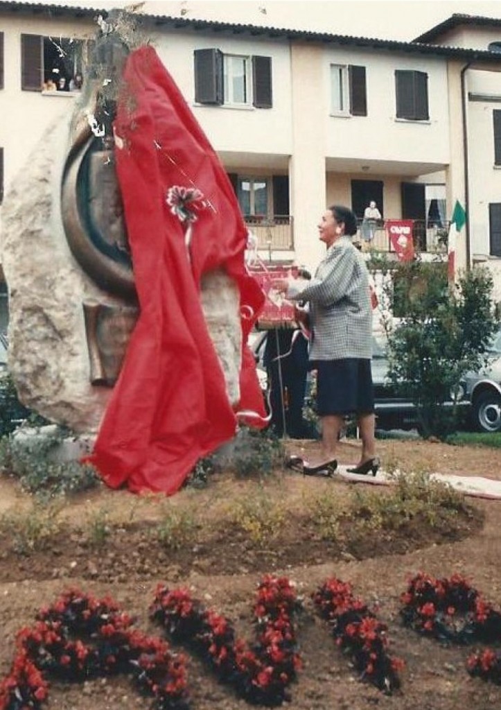 24 aprile 1988 inaugurazione del monumento AVIS di Osio Sopra