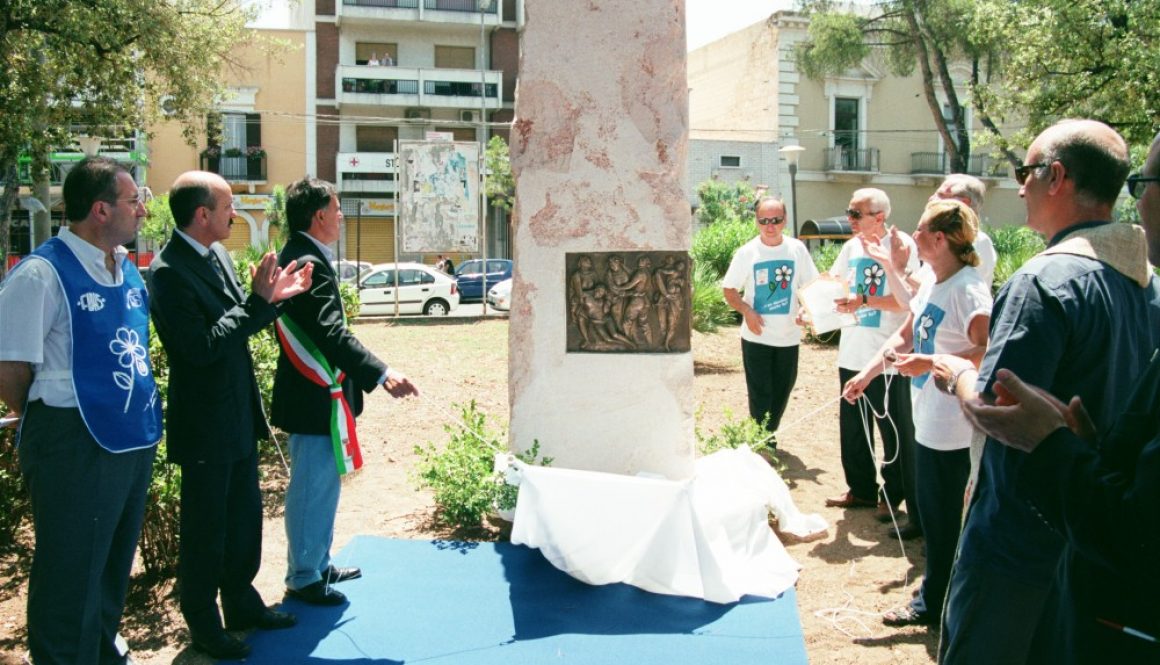 inaugurazione, Monumento Al Volontariato e alla Solidarietà Fidas – Fpds, Bari