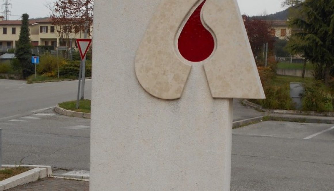 monumento al donatore di sangue, AVIS, Maser