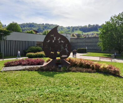 monumento al donatore AVIS AIDO Leffe Bergamo